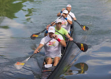 Load image into Gallery viewer, ZRE Revolution Canoe Paddle - Medium - Non curved shaft - Black #662303