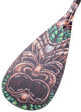 Load image into Gallery viewer, Tiki  A3 Rubber Edge SUP Paddle  Design by Drew Brophy -  95 Square Inch Blade - Hornet Watersports