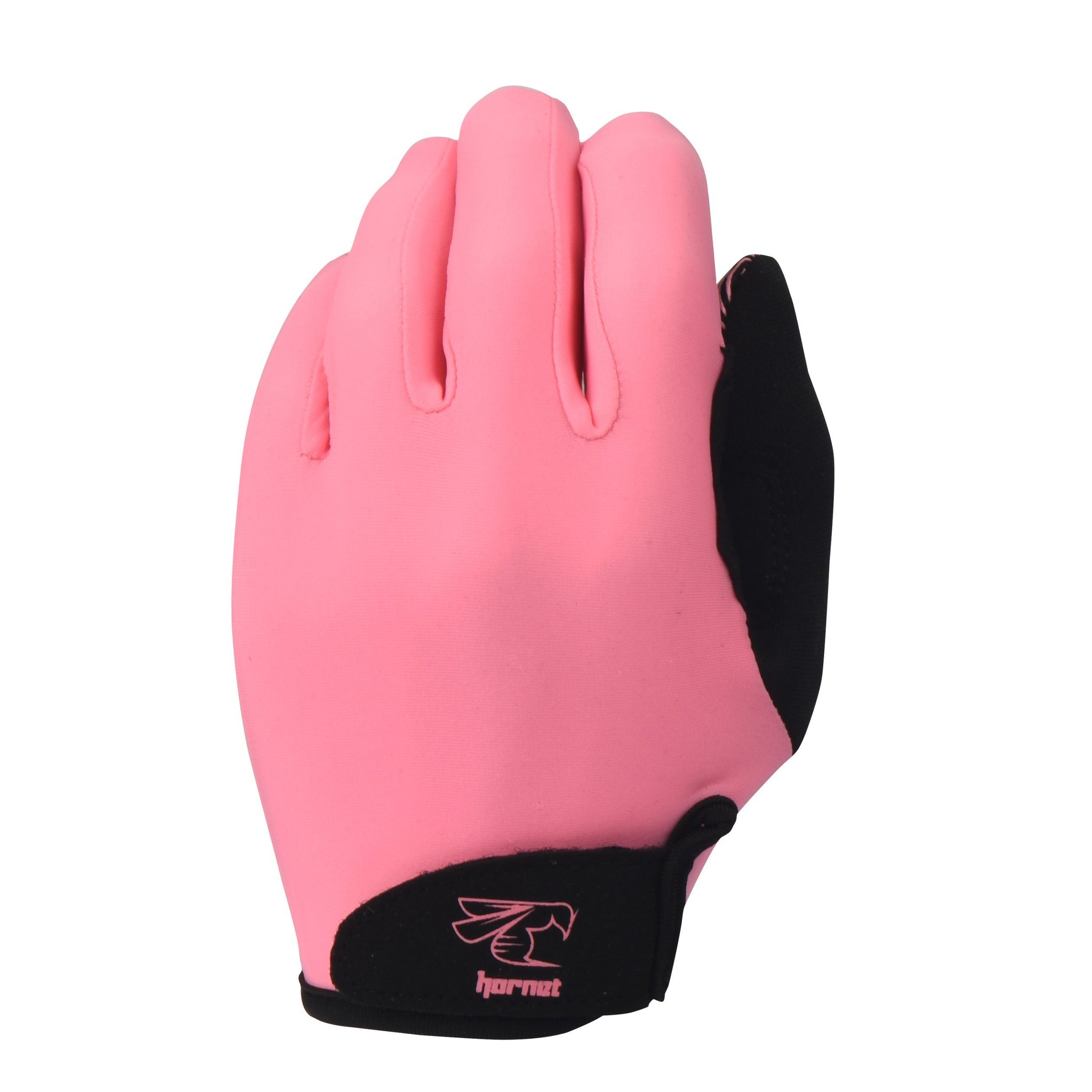 Safe Handler Nitrile Pink/Black OSFM Firm Grip Work Gloves (Pack of 12-Pairs)