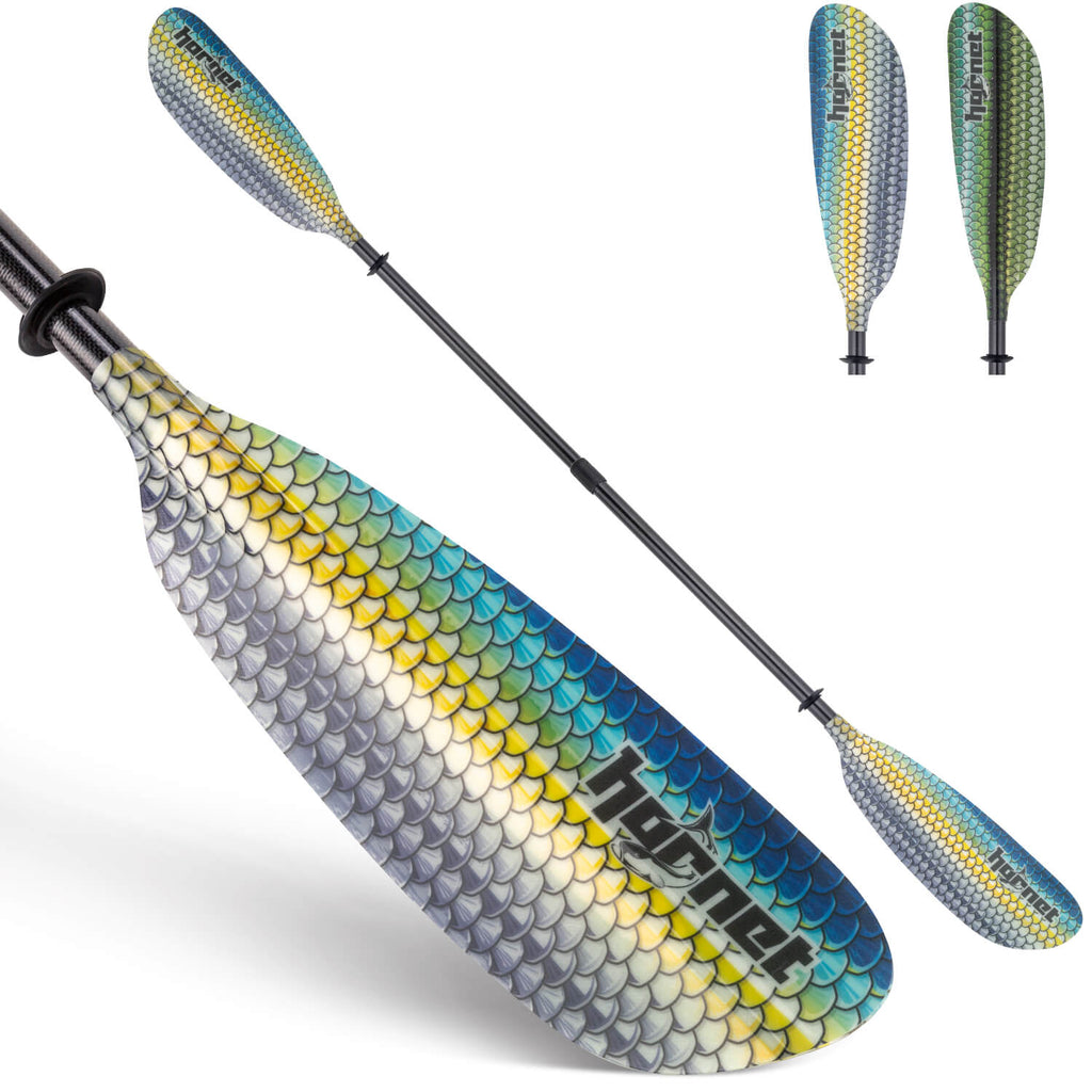 Graphic Fiberglass Multi Functional Kayak Paddle