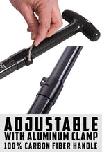 Load image into Gallery viewer, Hornet STING Black Adjustable Dragon Boat Paddle IDBF Approved Available in Fixed length or Adjustable length
