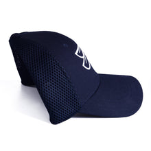 Load image into Gallery viewer, Hornet Mesh Back Cap in Navy Blue with White Logo
